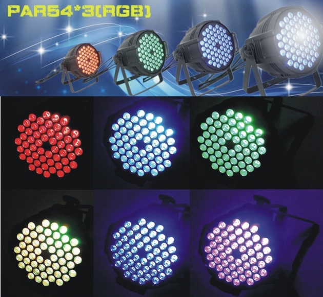 LED 54顆PAR燈三合一(ＤＭＸ及遙控器兩用) 2