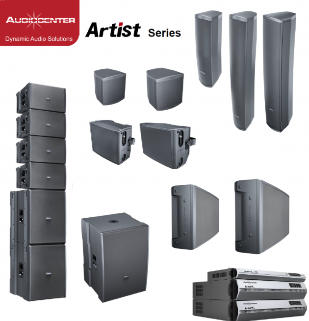 AudioCenter Artist series 陣列喇叭 (具有德國EASE軟體及IP54防水認證) 1
