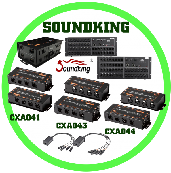 SOUNDKING CXA DMX.訊號分配&網路轉換盒