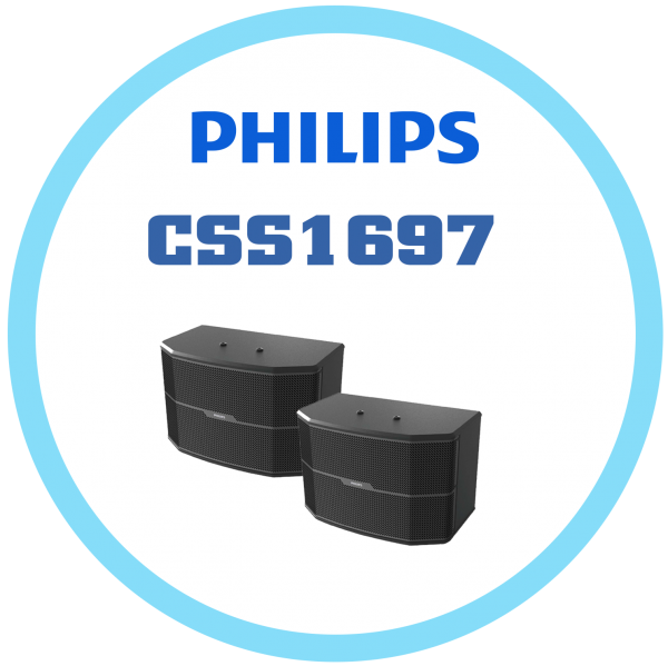 PHILIPS CSS1697 KTV及工程用10吋3音路喇叭