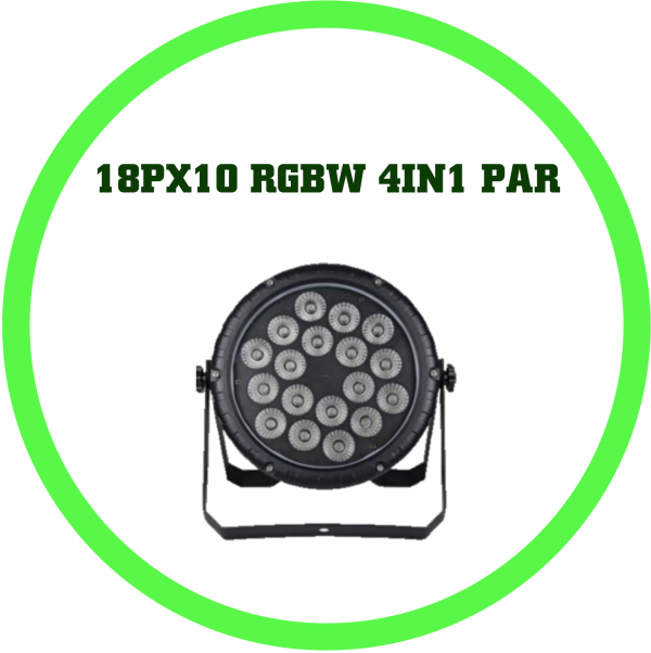 ELATION 超薄型18顆10W四合一防水Par燈