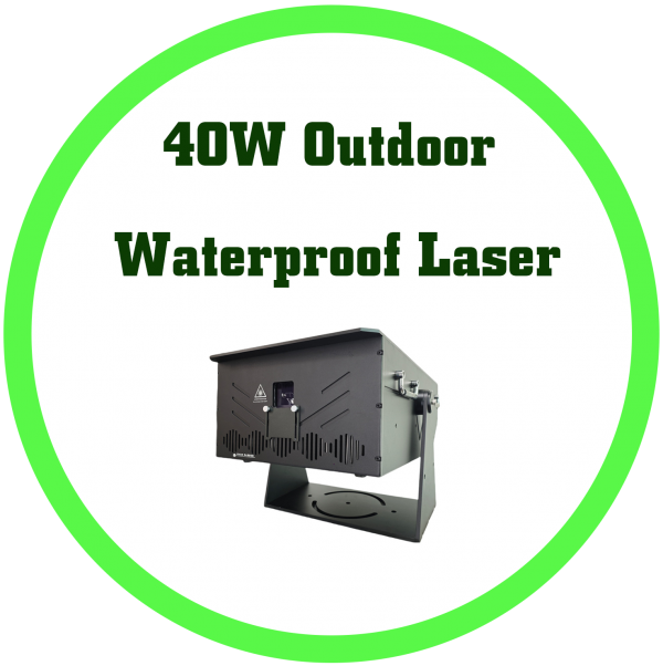 40W戶外防水雷射
