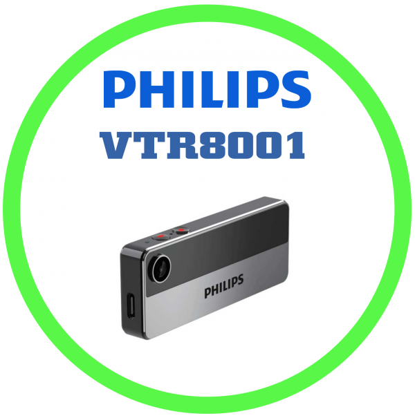 PHILIPS VTR8001隨身影音紀錄器