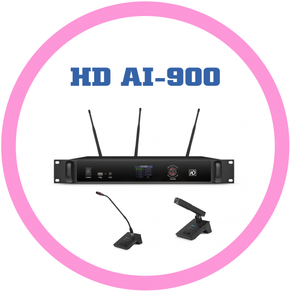 HD AI-900 數位觸控式 無線會議主機