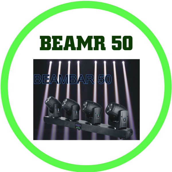 Beambar50四頭LED搖頭光束燈