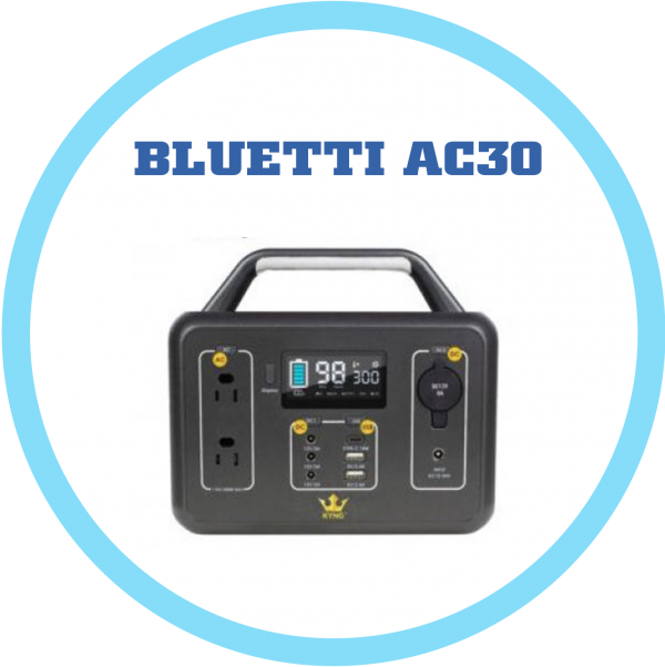BLUETTI AC30 便攜式電源站 :300Wh (96000mAh)