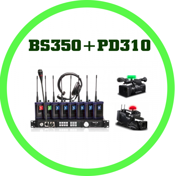 FDI BS350+PD310 多功能同步專業雙向無線對講機