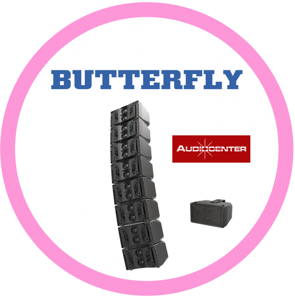 Audiocenter-BUTTERFLY  多功能線性陣列喇叭