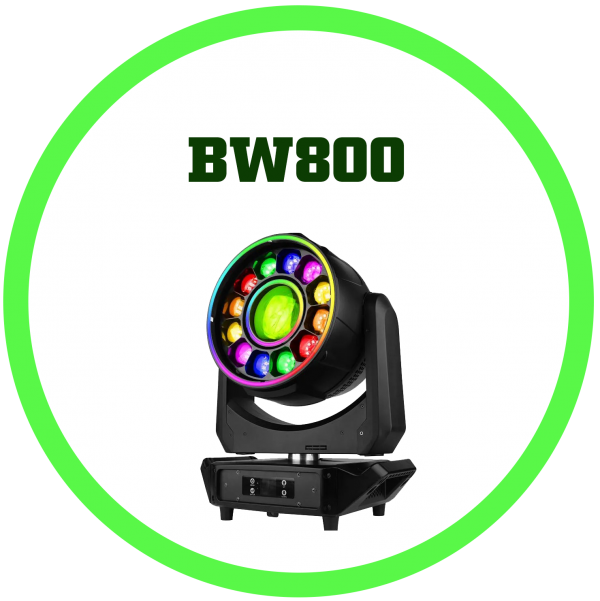 BW800 LED搖頭染色燈