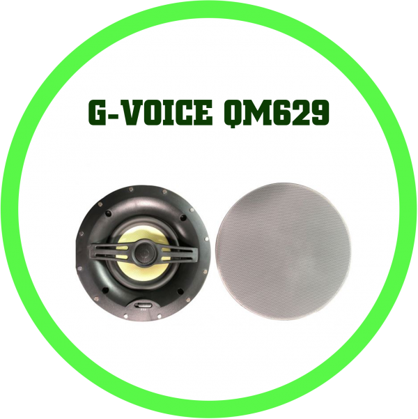 G-VOICE QM629 磁鐵無邊框網罩吸頂喇叭