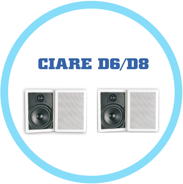 CIARE-D6/D8吸頂式喇叭