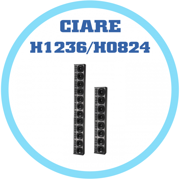 CIARE H1236/H0824主動式數位獨立 DSP可調整任何角度線性陣列喇叭