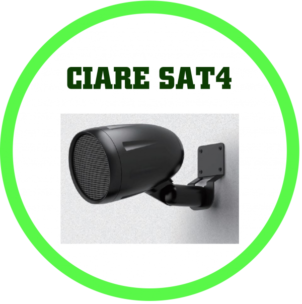 CIARE SAT4室內外專業防水喇叭