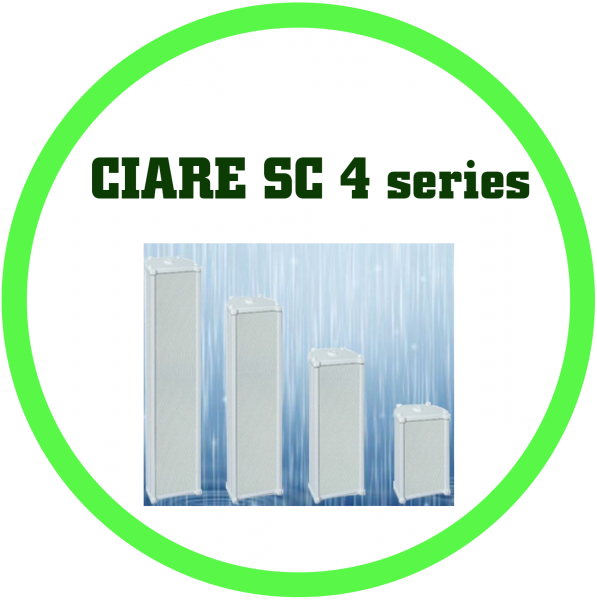 CIARE SC 4 series戶外防水音柱陣列喇叭