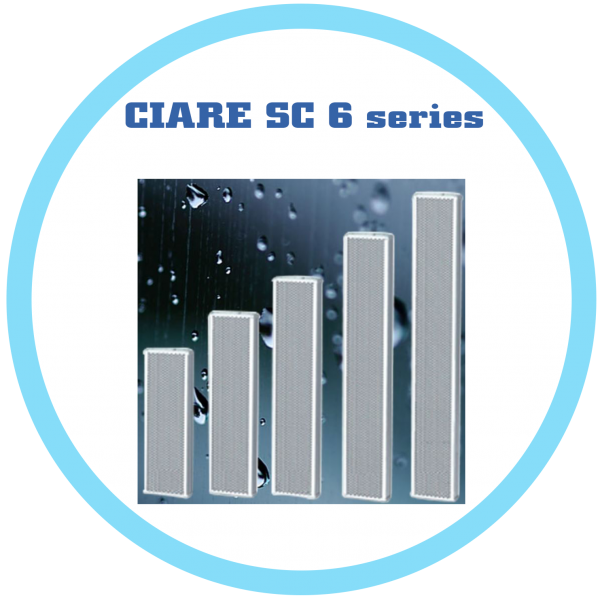 CIARE SC 6 series戶外防水音柱陣列喇叭