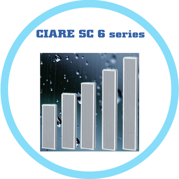 CIARE SC 6 series戶外防水音柱陣列喇叭