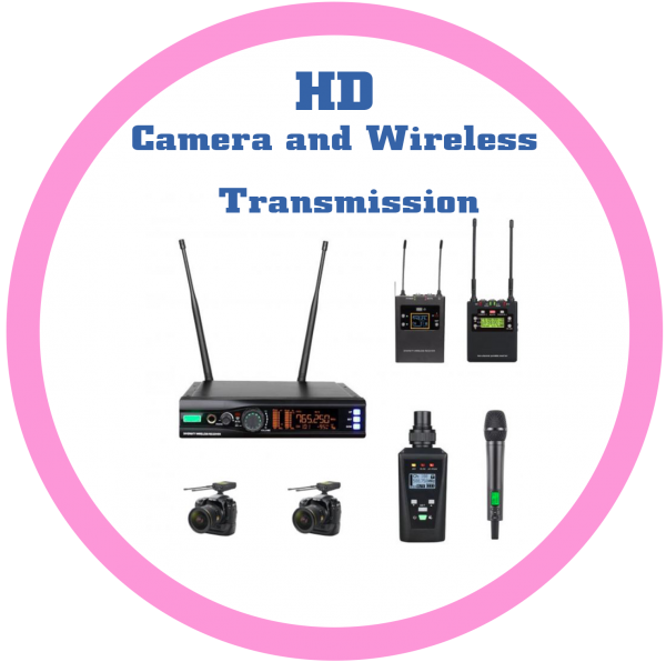 攝影機及無線傳輸 發射&接收
