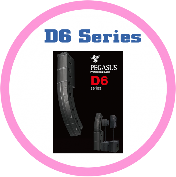 D6  Series  全頻主動式雙陣列喇叭