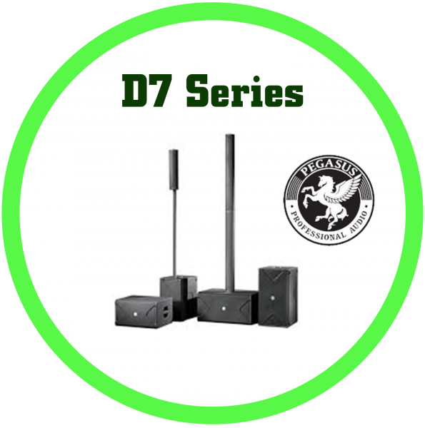 D7 Series 主動式喇叭