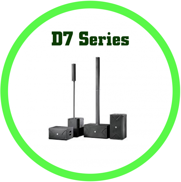 D7 Series 主動式喇叭