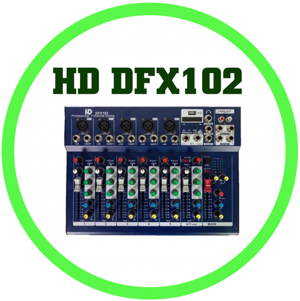 類比混音機 HD DFX102