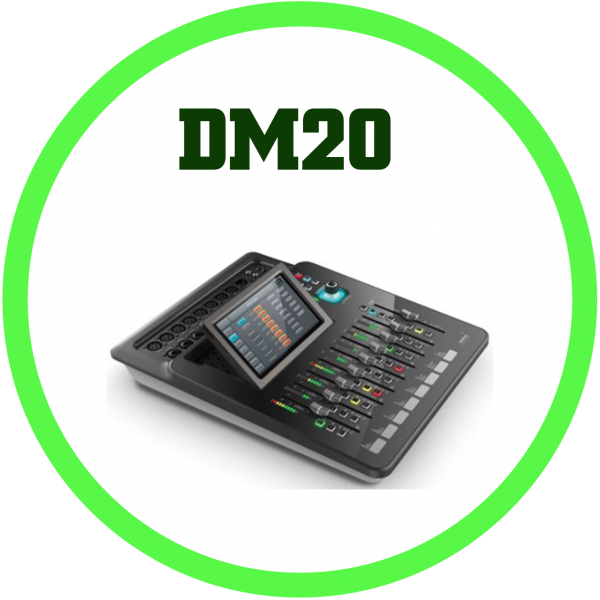 DM20便攜20ch數位混音座