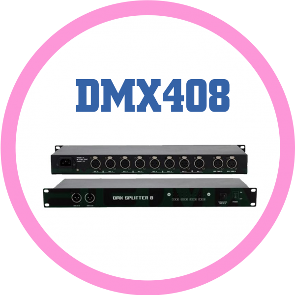 DMX408分配隔離強波器