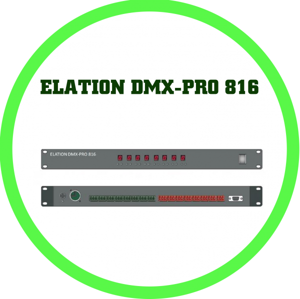 ELATION DMX-PRO 816 8進8出DMX矩陣切換器