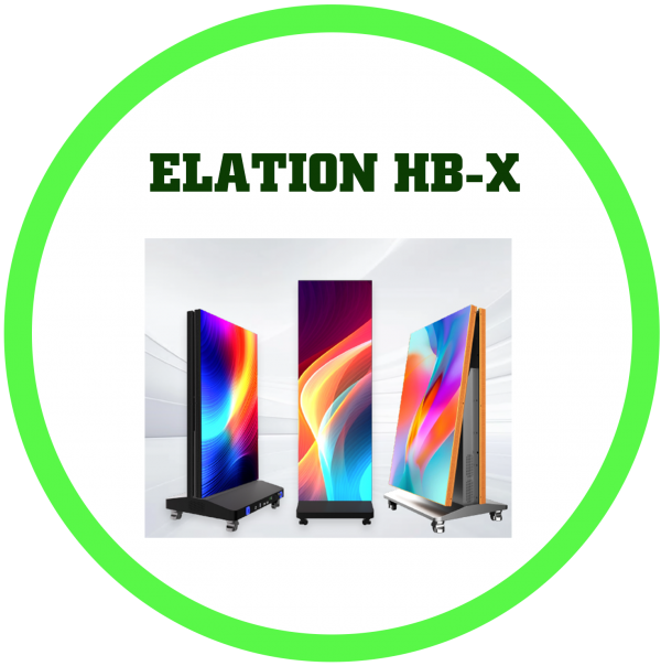 ELATION LED摺疊彩幕廣告屏