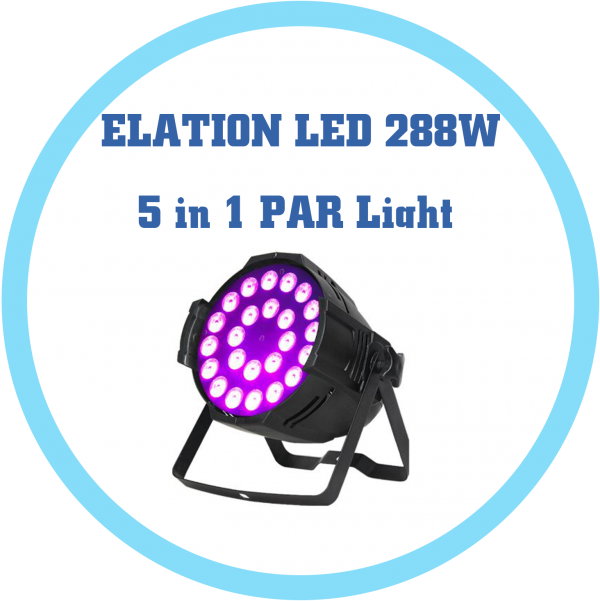 ELATION LED 288W 5合1 PAR燈