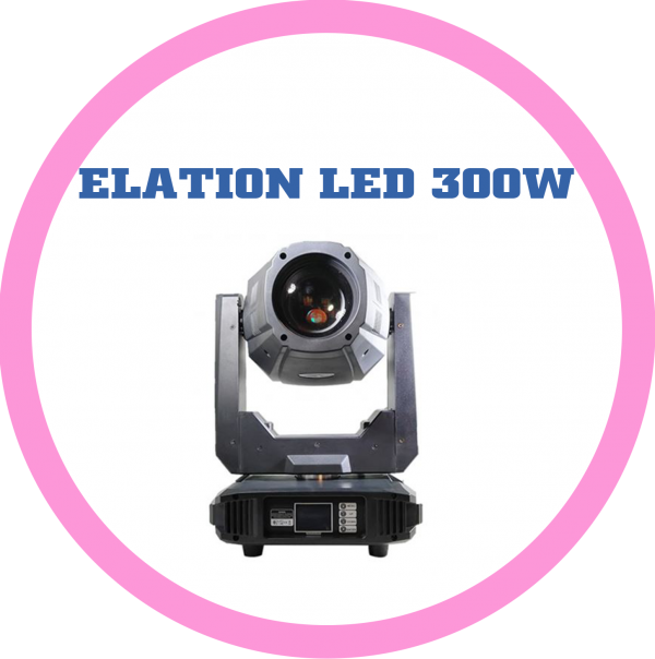 ELATION LED 300W 三合一光束圖案染色搖頭燈