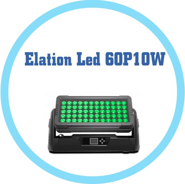 Elation Led 60P10W 防水4in1染色洗牆燈