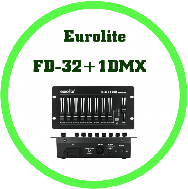 Eurolite FD-32+1DMX 簡易燈光控台
