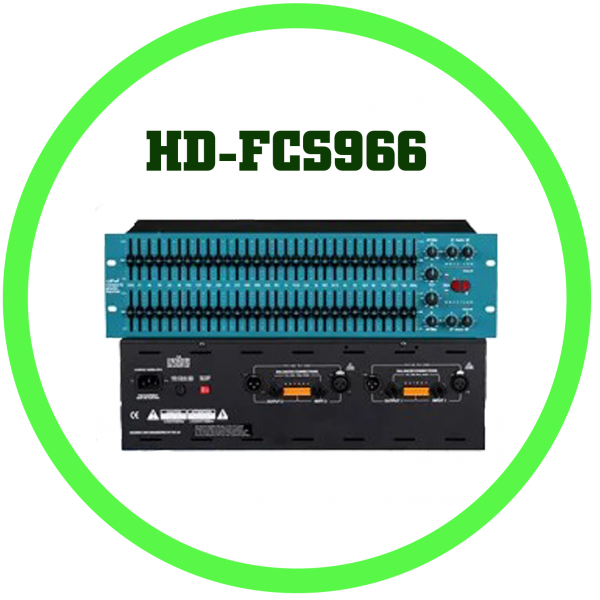 HD-FCS966圖形等化器