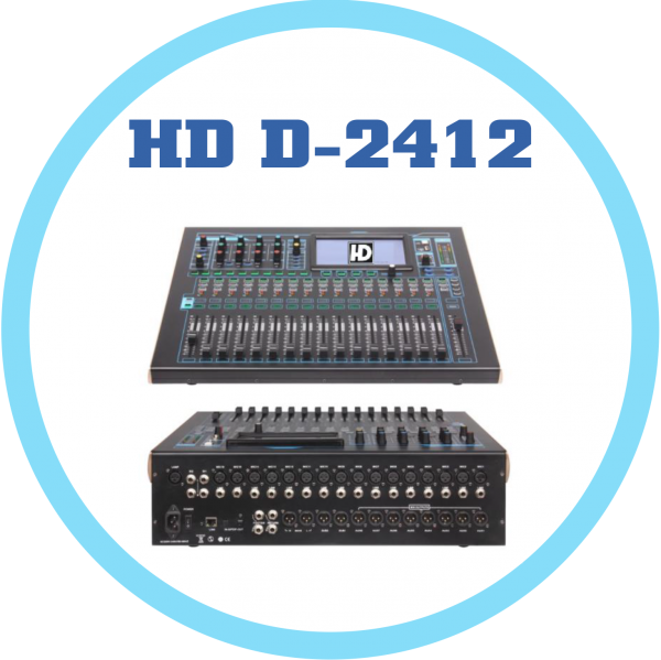 工程專用HD D-2412數位觸控混音器