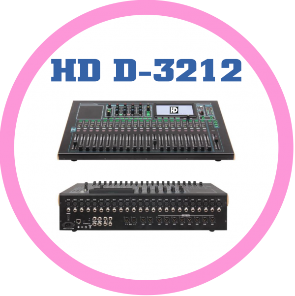 工程專用HD D-3212數位觸控混音器