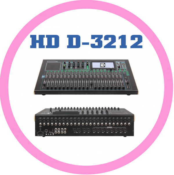 HD D-3212數位觸控混音器 工程專用