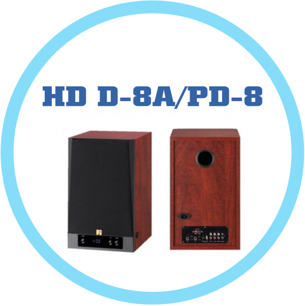 HD D-8A/PD-8 主動式多功能 KTV 監聽喇叭 (內具效果功能)