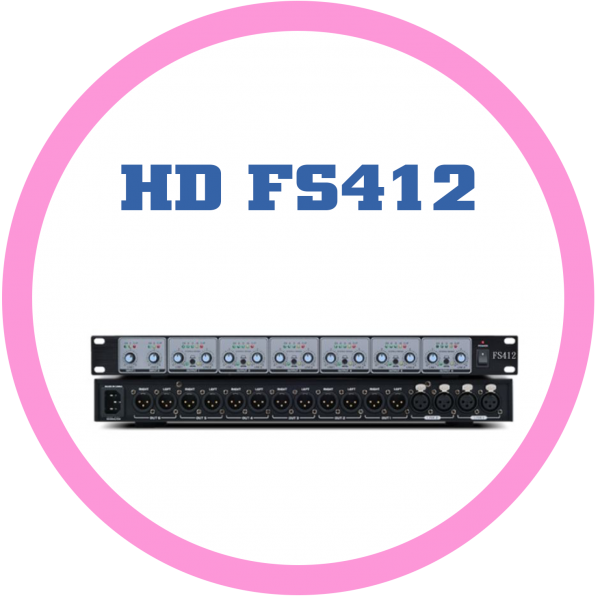 HD FS412音頻訊號分配器