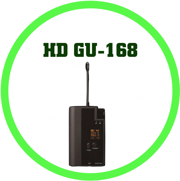 HD GU-168 無線吉他全指向電容麥克風(烏克莉莉)