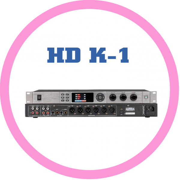 HD K-1多功能數位前級迴音器(專用人聲變音器功能)