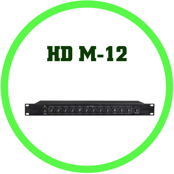 HD M-12 多功能前級混音機
