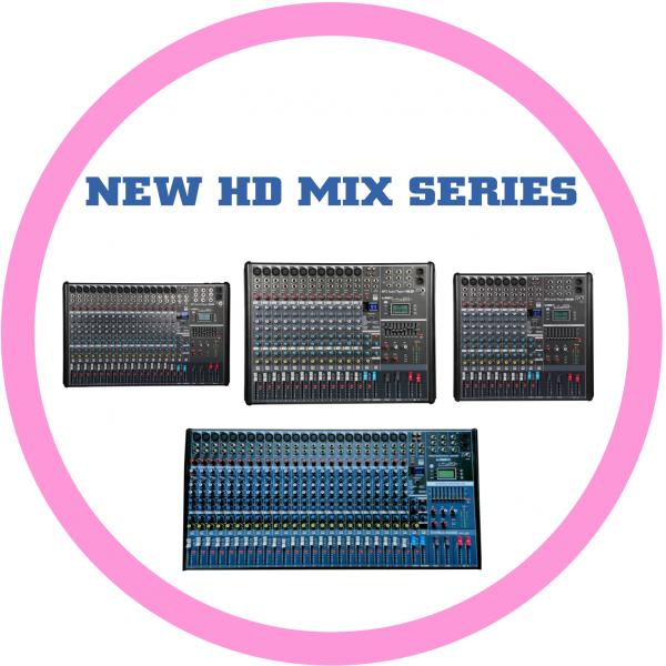 新 HD MIX SERIES . 800 / 1200 / 1600 / 2400 .MX16.4fx