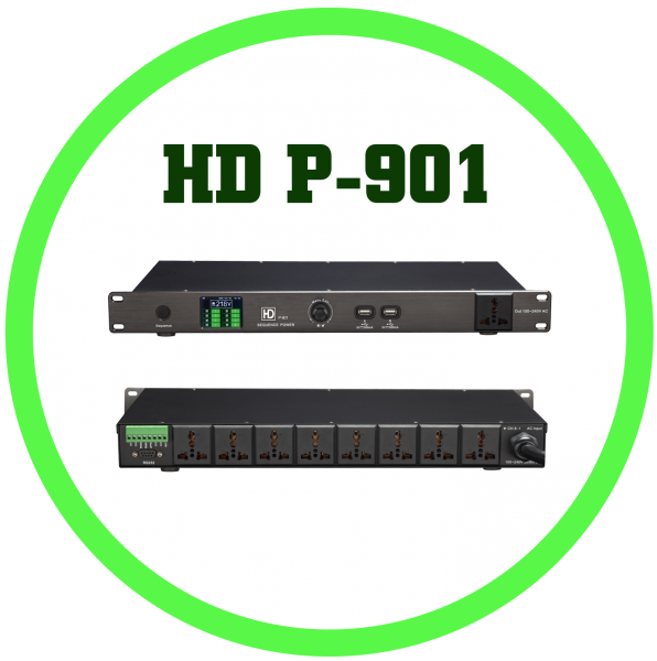 HD P-901觸控螢幕多功能定時順序開關