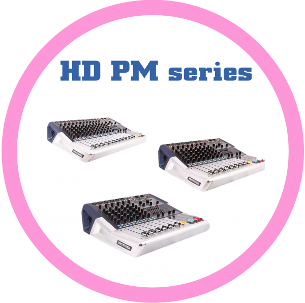 HD PM series大功率混音擴大機