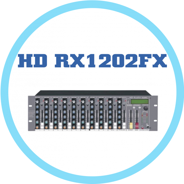 HD RX1202FX混音機