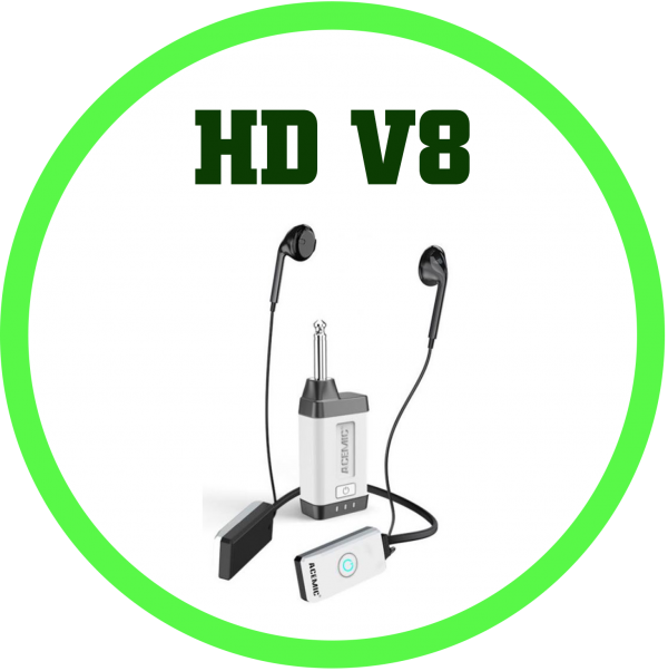 HD V8 數位無線監聽耳聽