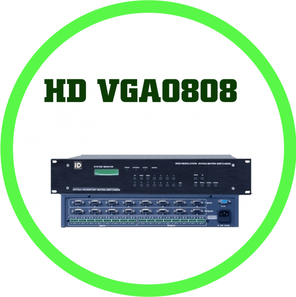 HD VGA0808矩陣切換器