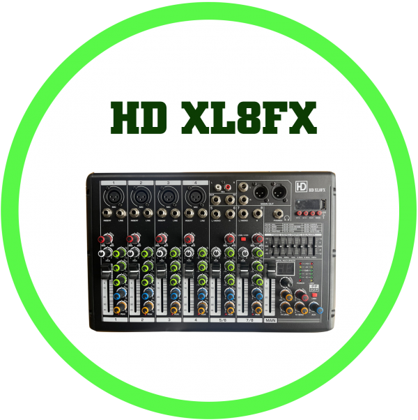 HD XL8FX混音器