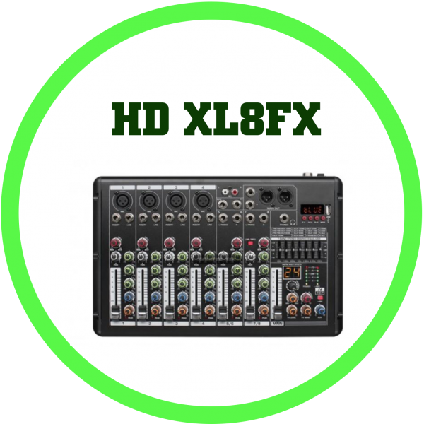 HD XL8FX混音器